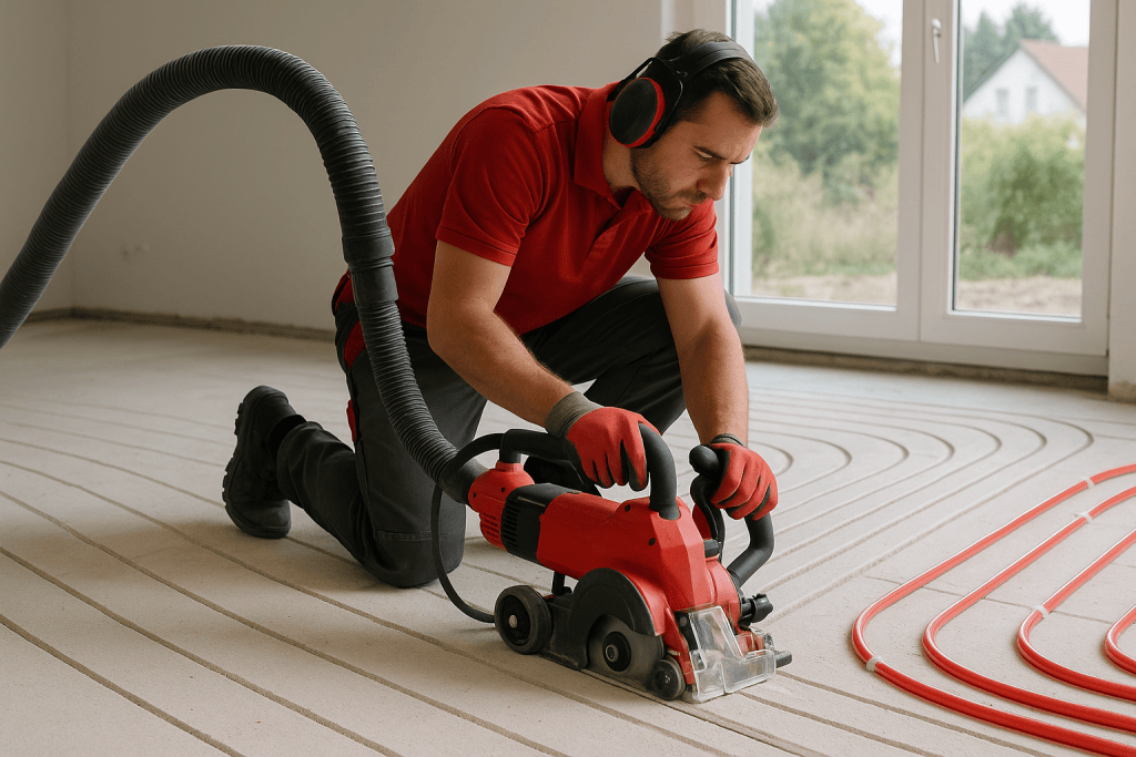 Hochpräzise Diamant-Frästechnik für Heizungskanäle