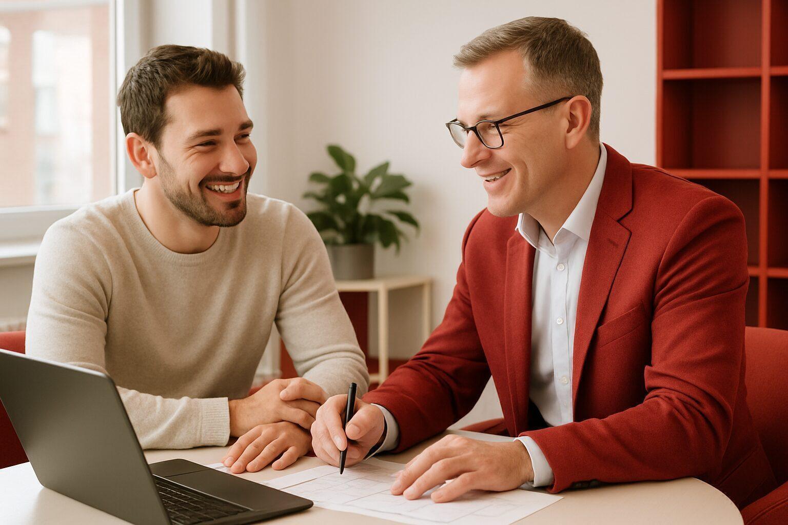 Professionelles foto zufriedener Anwendungsbeispiel